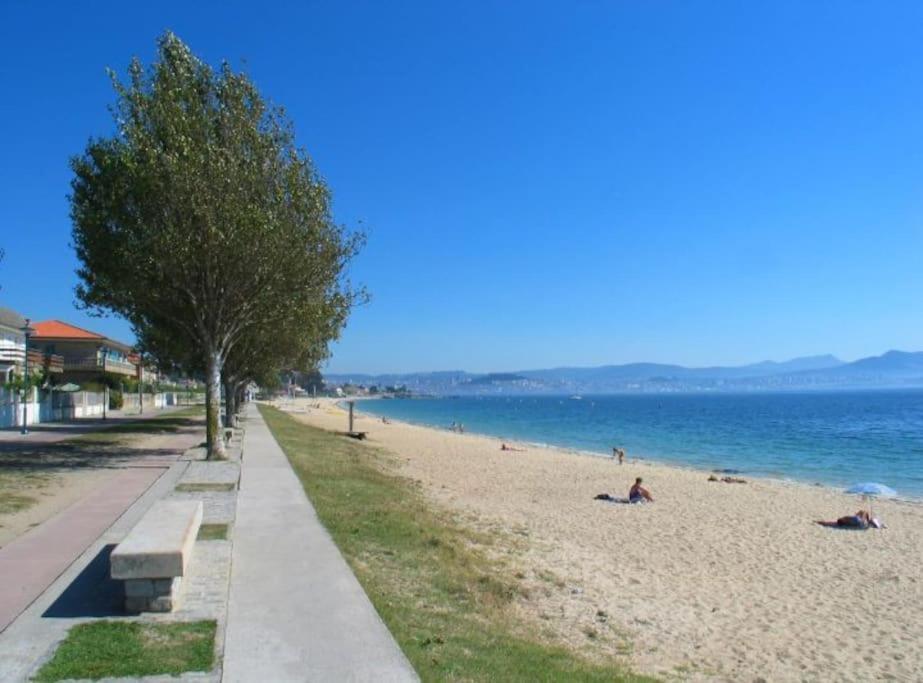 Atico En La Playa De Cangas Kültér fotó
