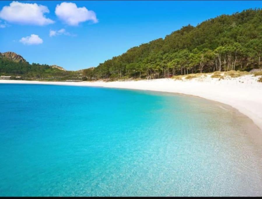 Atico En La Playa De Cangas Kültér fotó